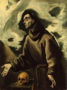 El Greco, Saint Francis Receiving the Stigmata